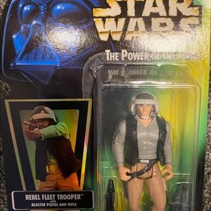 Star Wars carded rebel trooper